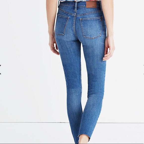Madewell 9” high rise skinny crop jean size 26 - Picture 10 of 11